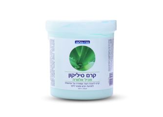 קרם לעור עם סיליקון ואלוורה