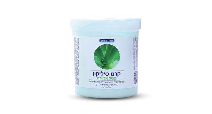 קרם לעור עם סיליקון ואלוורה
